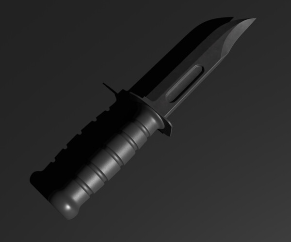 ArtStation - Marine Combat Knife | Game Assets