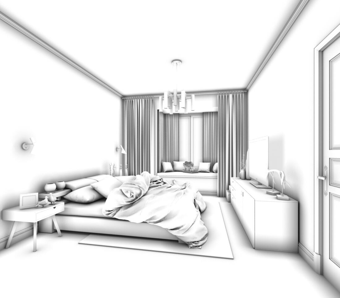 Artstation Deluxe Master Bedroom Design 198 Resources