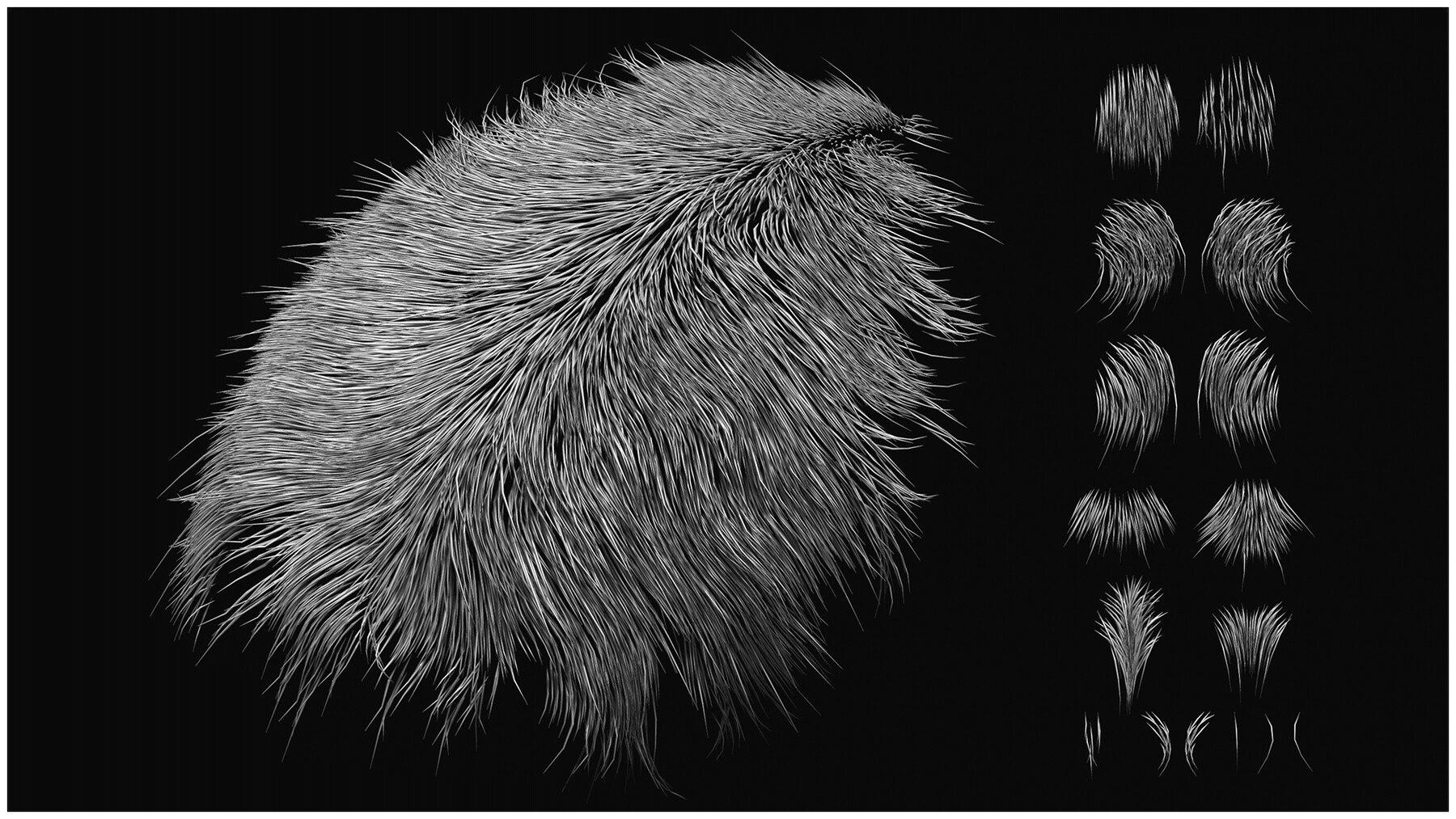 fur noise in zbrush