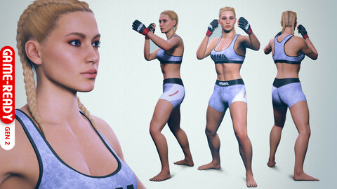 Female Character - Liz - MMA