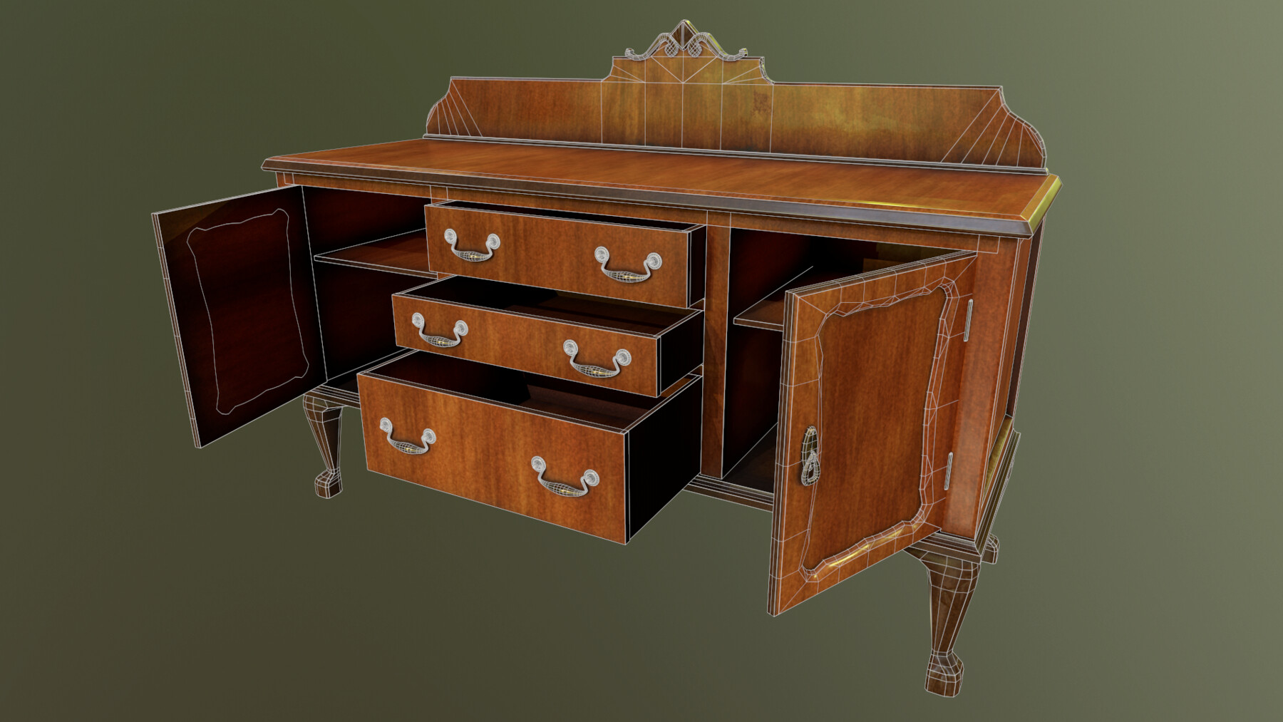 ArtStation Chest of drawers Game Assets