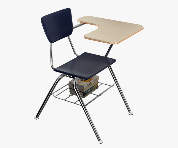 ArtStation - Student desk and chair | Resources