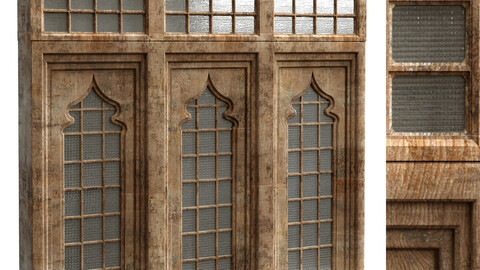 old turkish door set 134