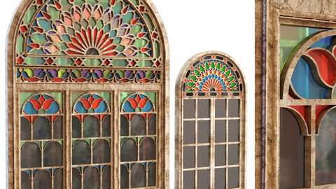 old turkish windows orosi set 137