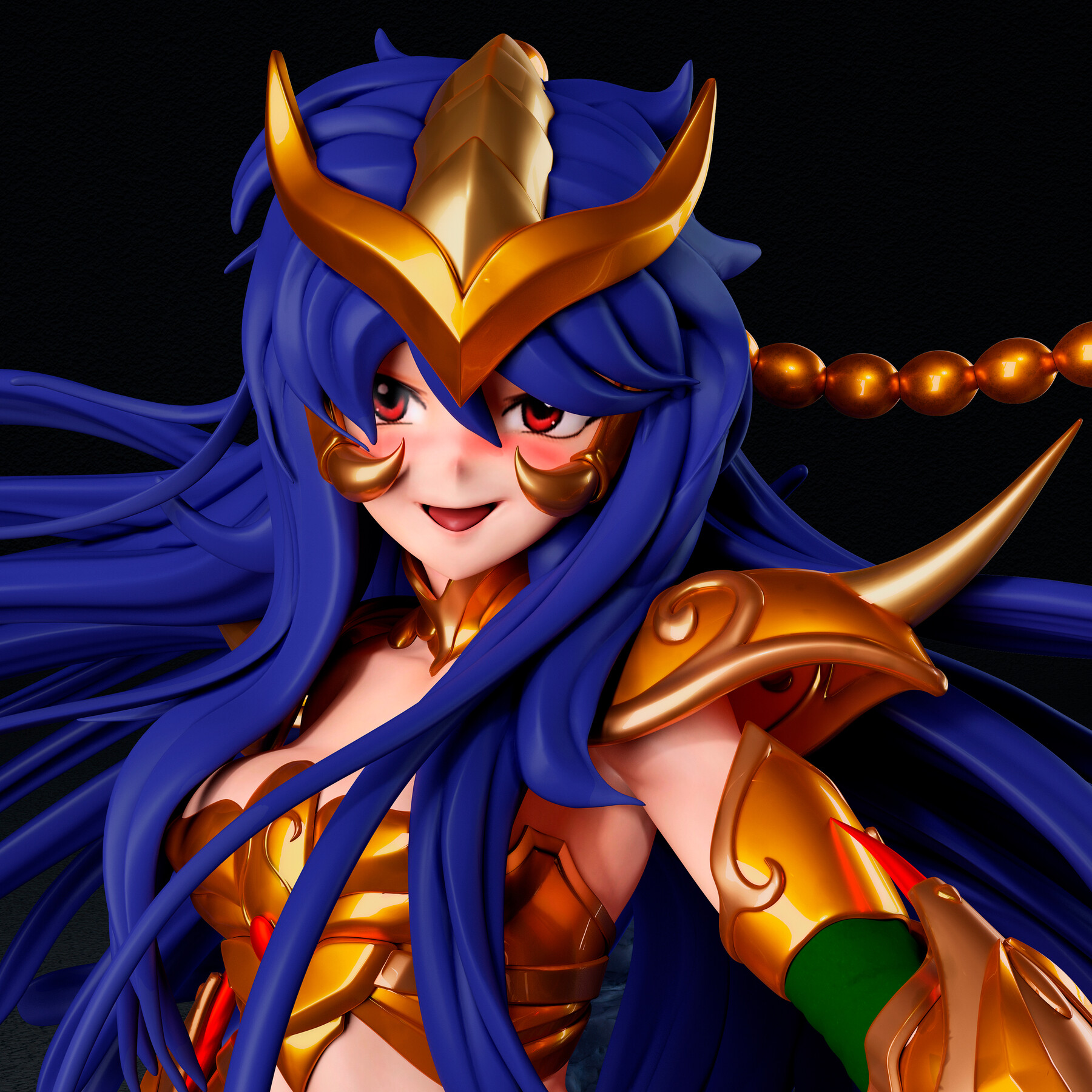 Saint seiya scorpio female