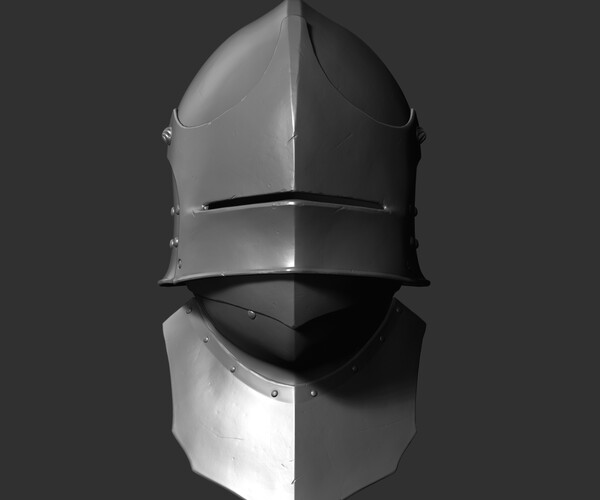 ArtStation - Sallet Helmet | Resources