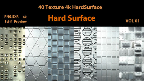 40 Hard Surface Texture-VOL 01