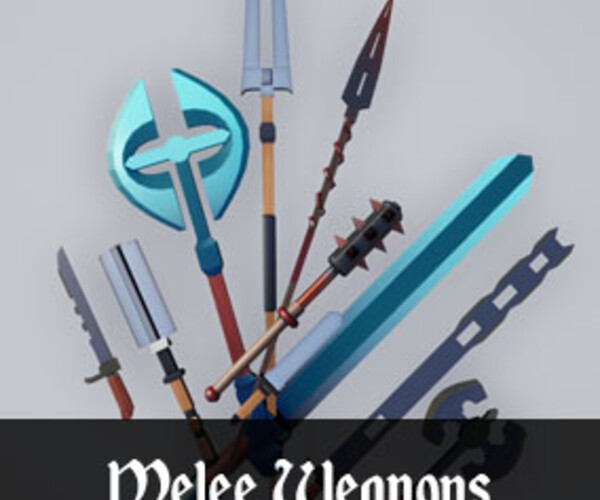 ArtStation - Free CC0 Melee Weapon Sprites Pack