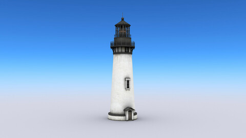 Light Tower Low-poly 3D model