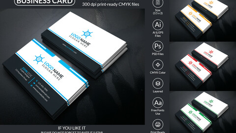 Business Card Design Template