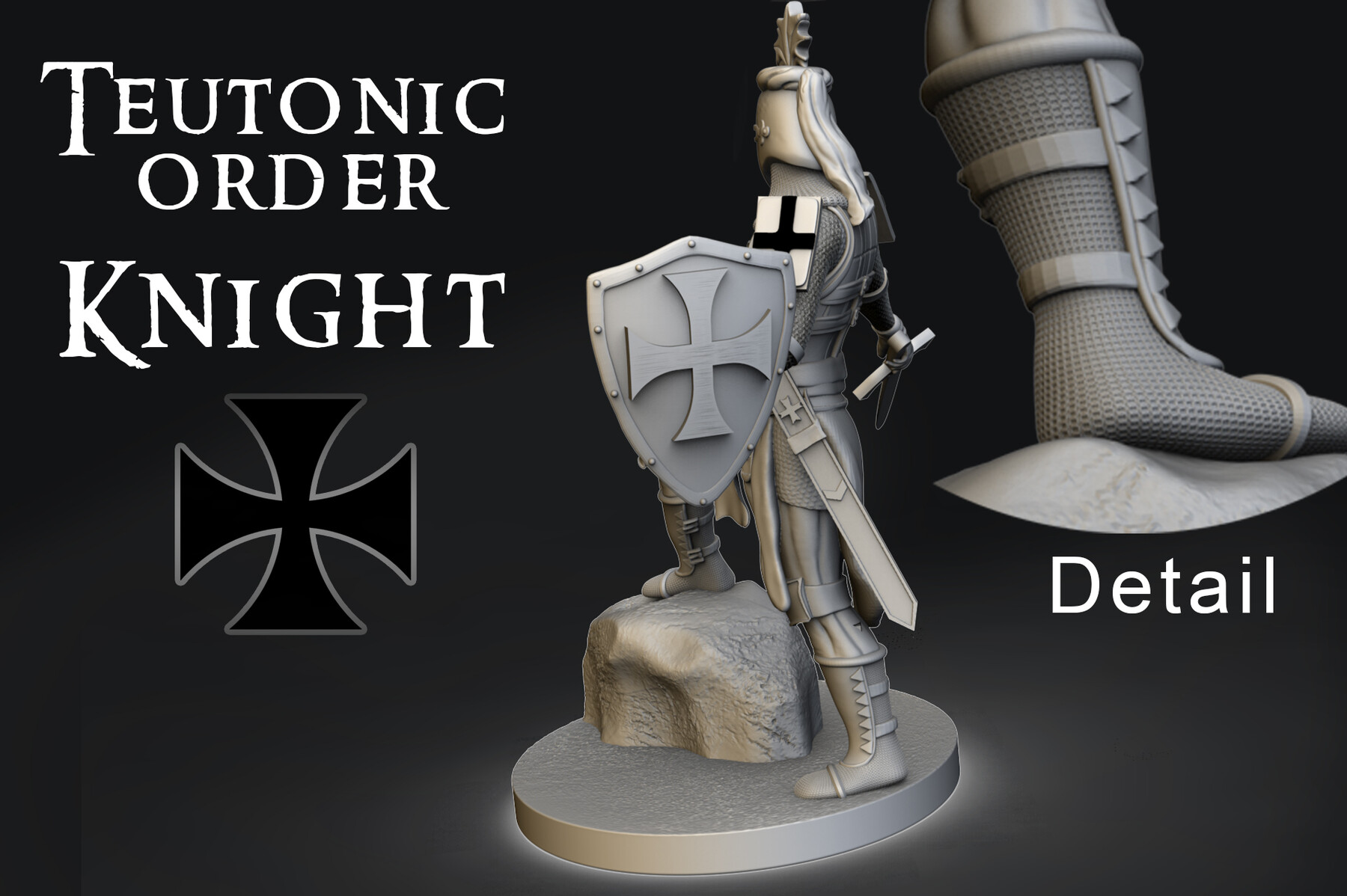 ArtStation Teutonic Order Knight Resources   File 