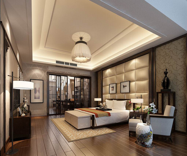 ArtStation - Beautifully stylish and luxurious bedrooms 110 | Resources