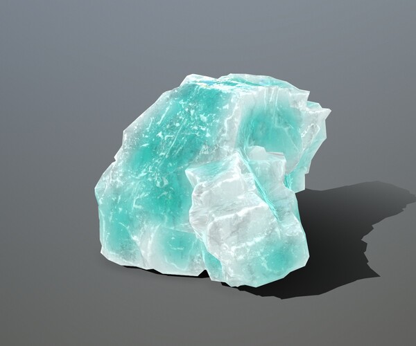ArtStation Icy Rock Set Game Assets