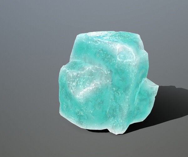 ArtStation Icy Rock Set Game Assets