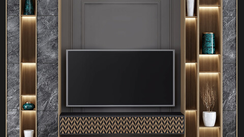 modern TV wall 04