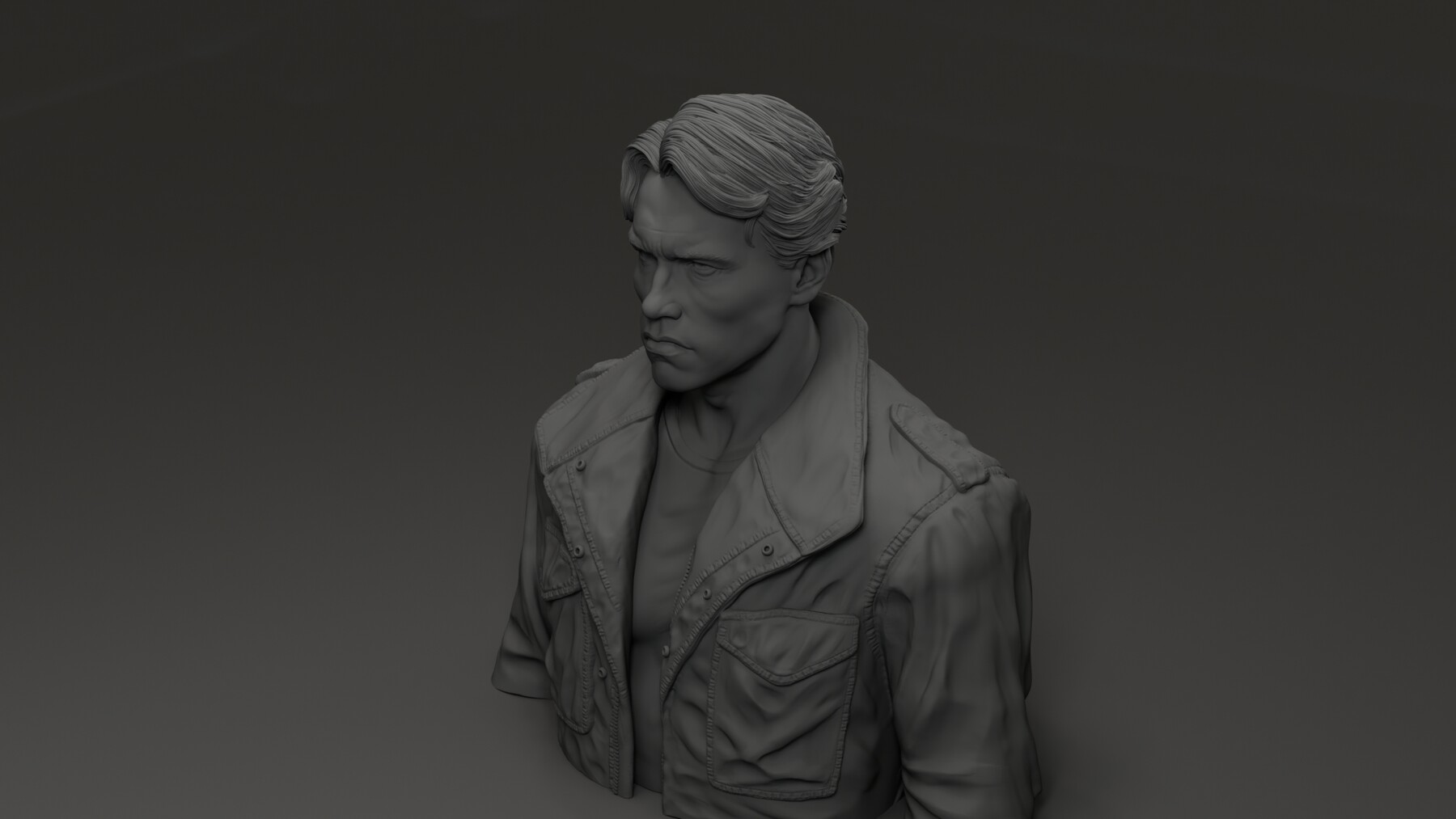 ArtStation - Arnold Schwarzenegger - T-800 - Terminator 1984 | Resources