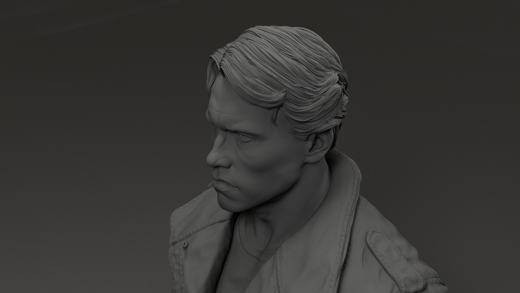 ArtStation - Arnold Schwarzenegger - T-800 - Terminator 1984 | Resources