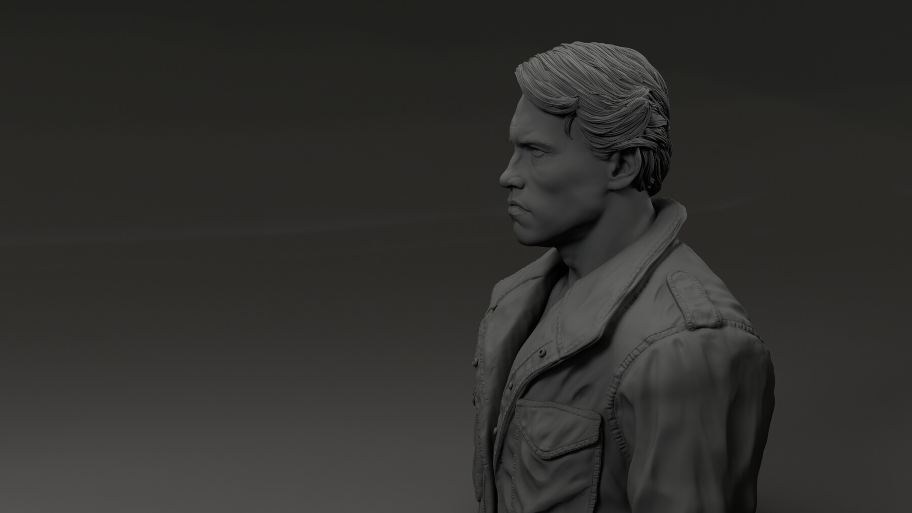 ArtStation - Arnold Schwarzenegger - T-800 - Terminator 1984 | Resources