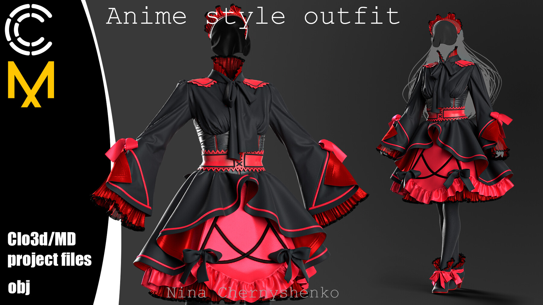 Japanese Gothic Lolita Style Cosplay Dress Jpop Fashion Anime Style | eBay
