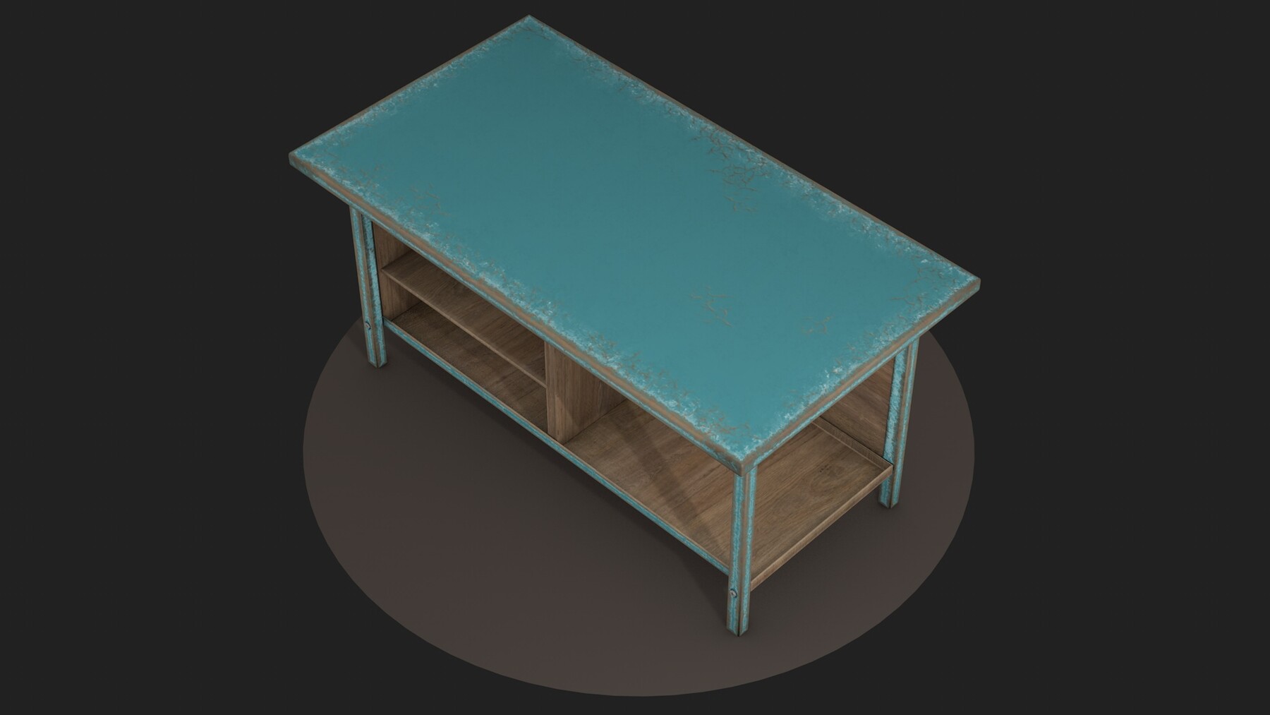 ArtStation Old work table Resources