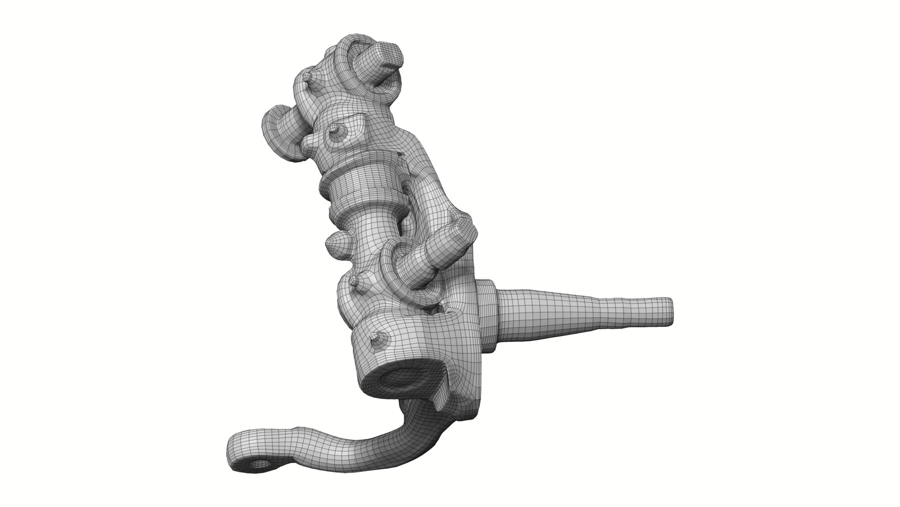 ArtStation - Rusty Wheel Axle Part Raw Scanned 3D Model | Resources