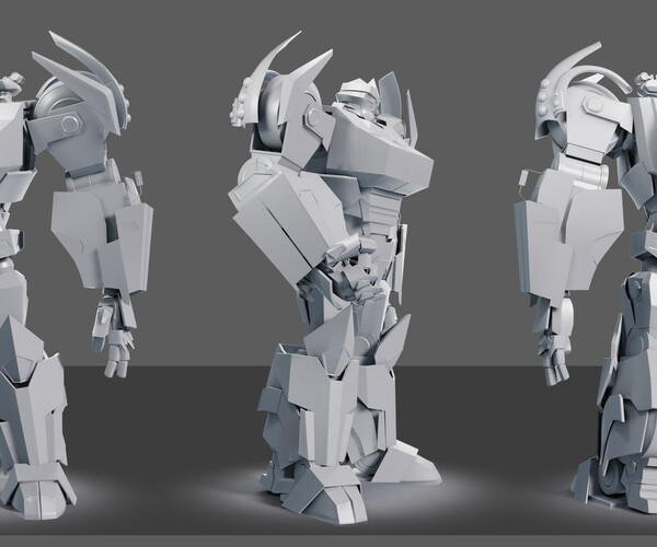 ArtStation - Breakdown Transformers Prime Character Rig | Game Assets
