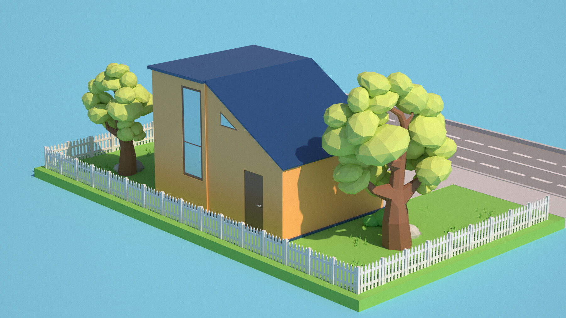 ArtStation - Cartoon Style House | Resources