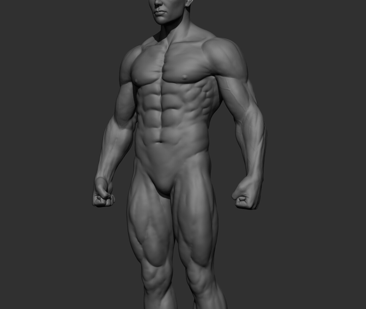 ArtStation - R15 Realistic Male Body