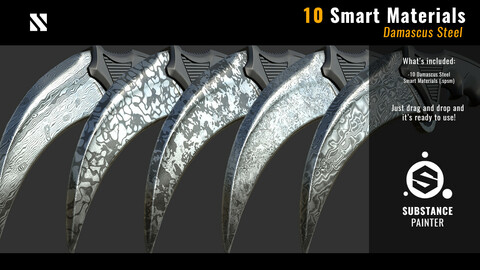 10 Damascus Steel - Smart Materials