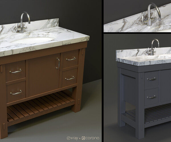 ArtStation Classic Bathroom Vanity Resources