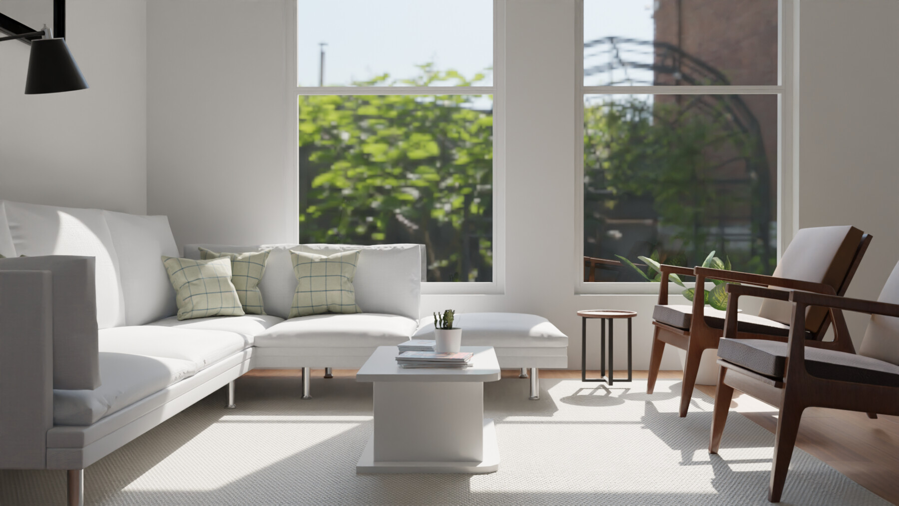 ArtStation - minimalist simple living room | Resources