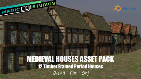 Medieval House Assets Pack