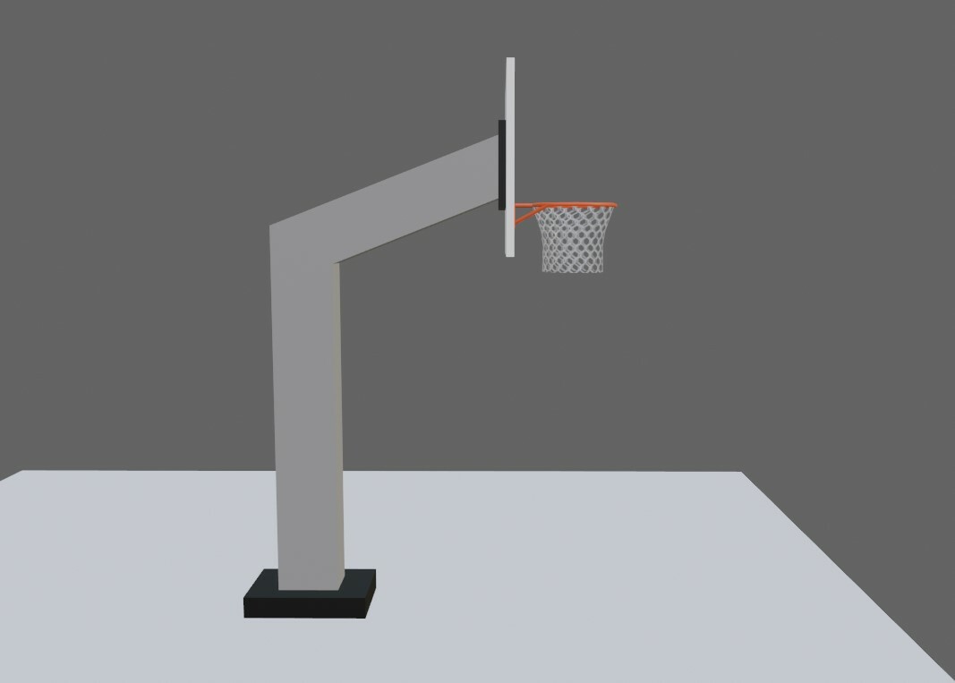 ArtStation - Basketball Hoop System 3D Model