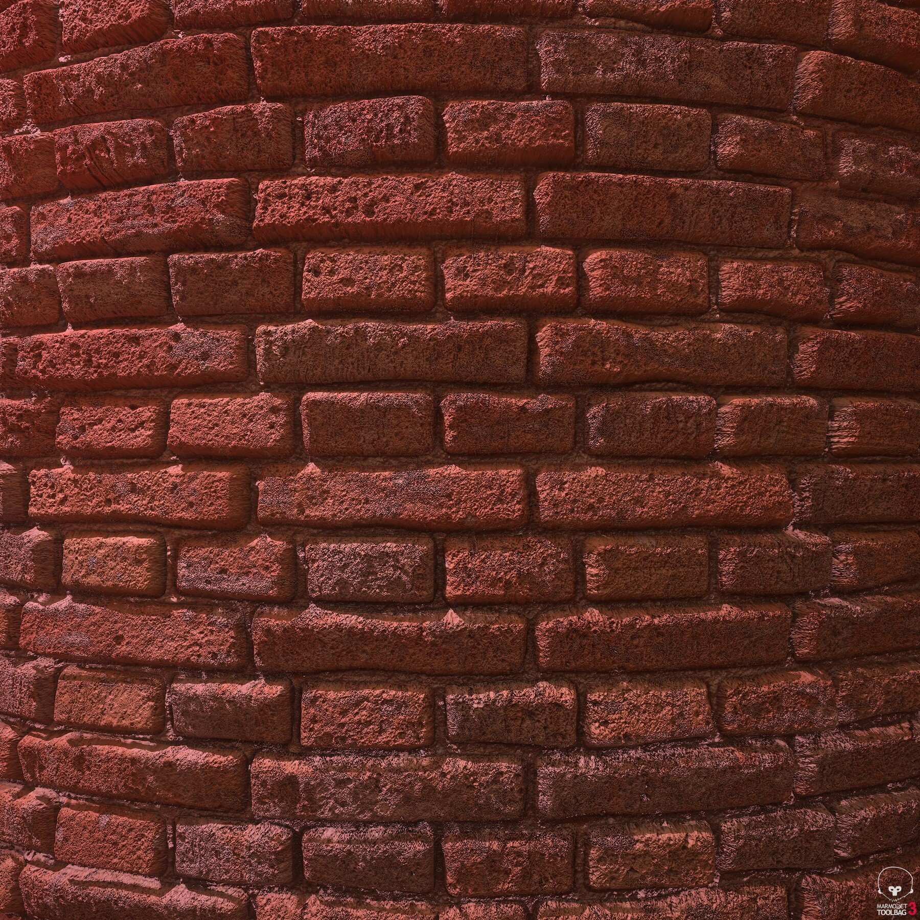 ArtStation - Brick Wall Material - Substance Designer | Game Assets