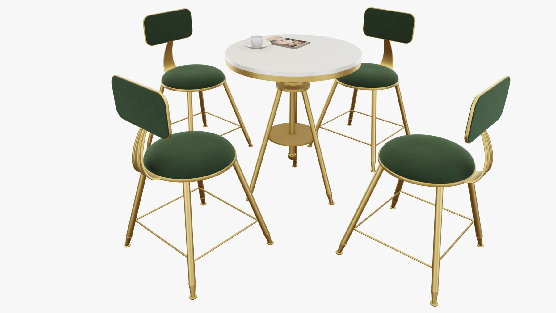 ArtStation Living room table and chair Resources