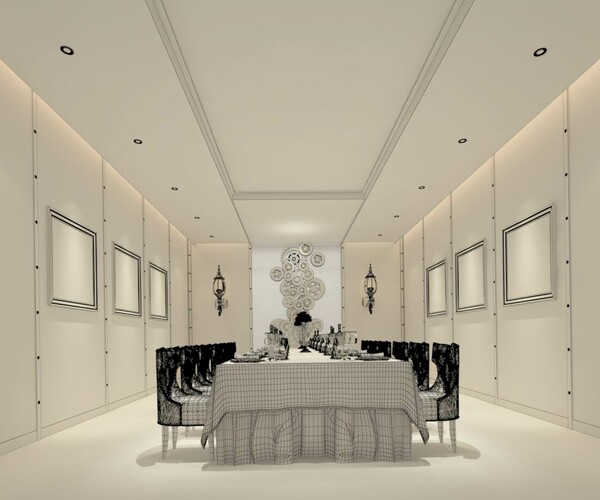 ArtStation - private dining room space 25 | Resources