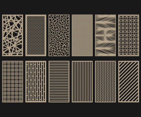 ArtStation - Decorative Wood Panels | Resources