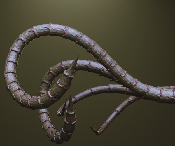 zbrush curl tentacle