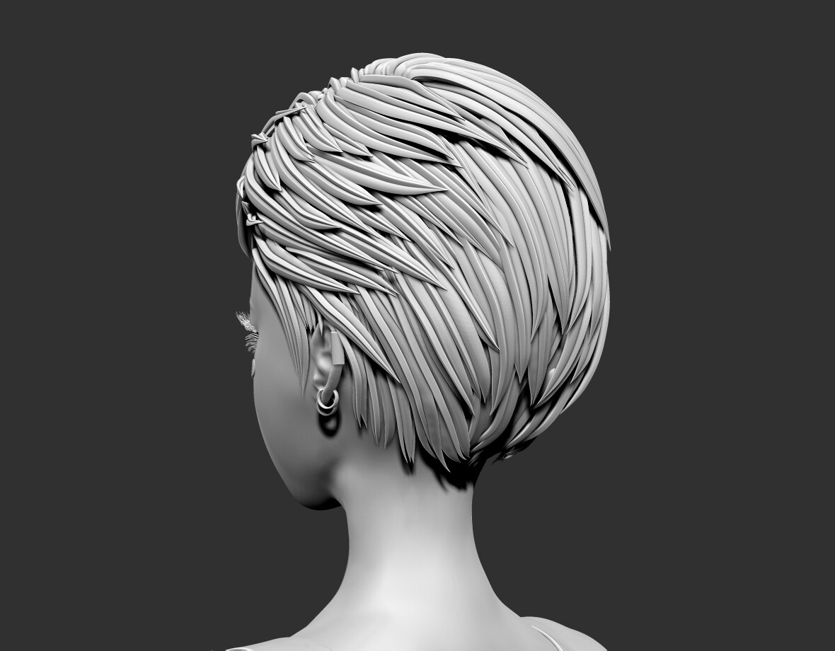 ArtStation Cyberpunk Hair Resources   File 