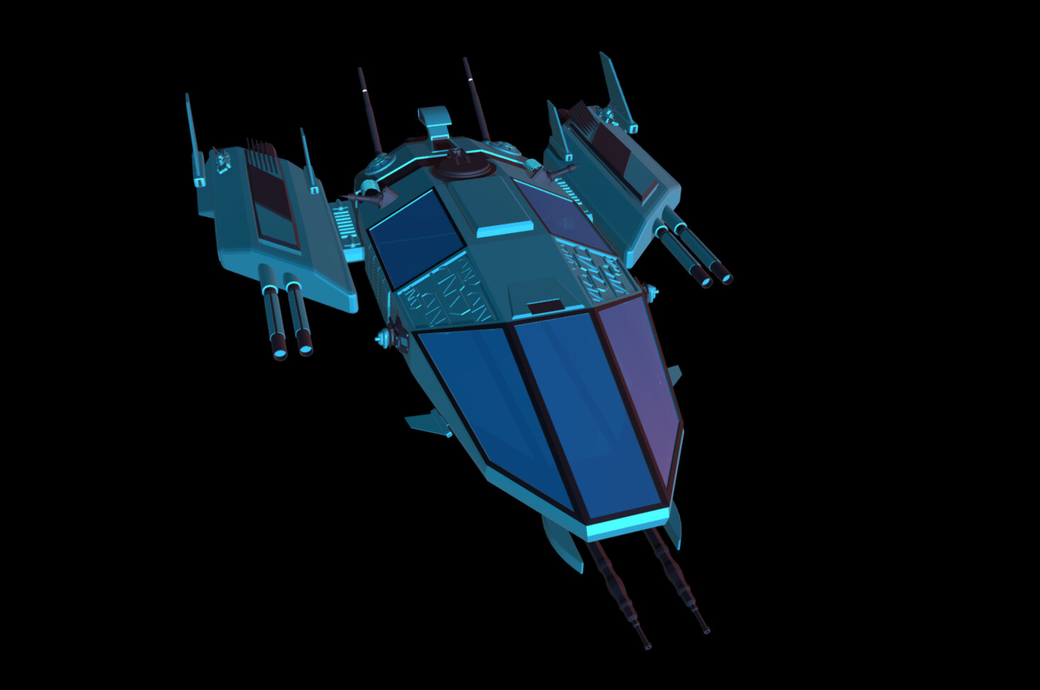 ArtStation - Spaceship | Game Assets