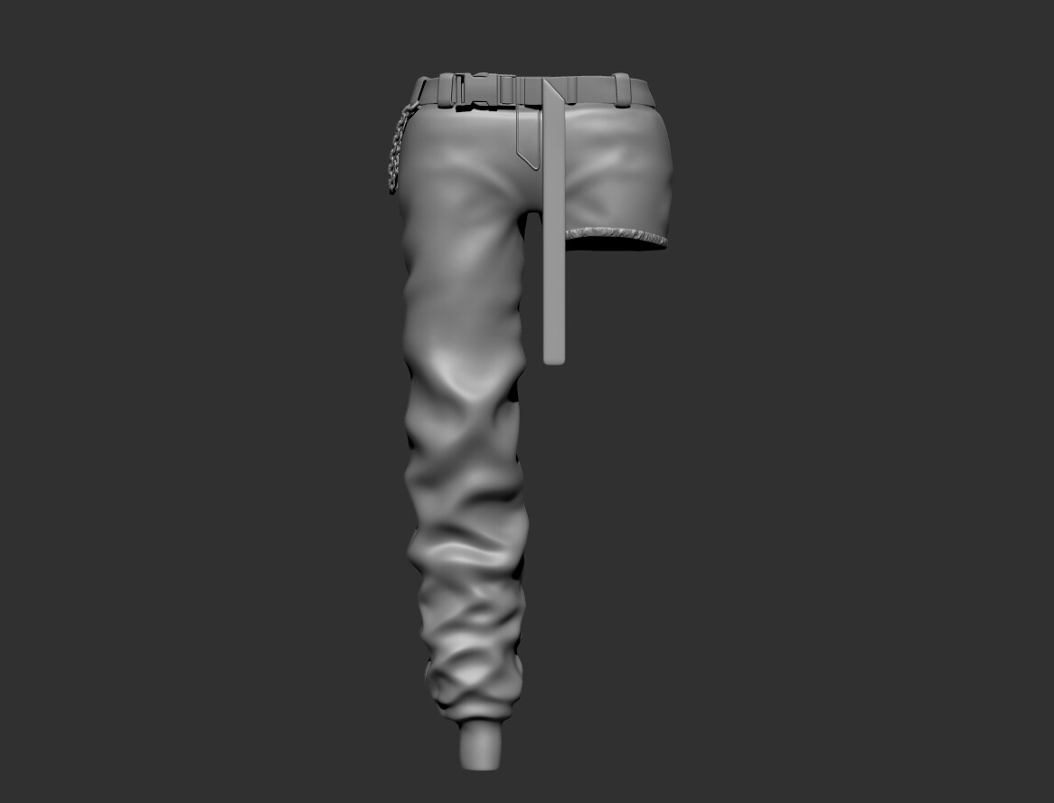 ArtStation - Female Combat Pants | Resources