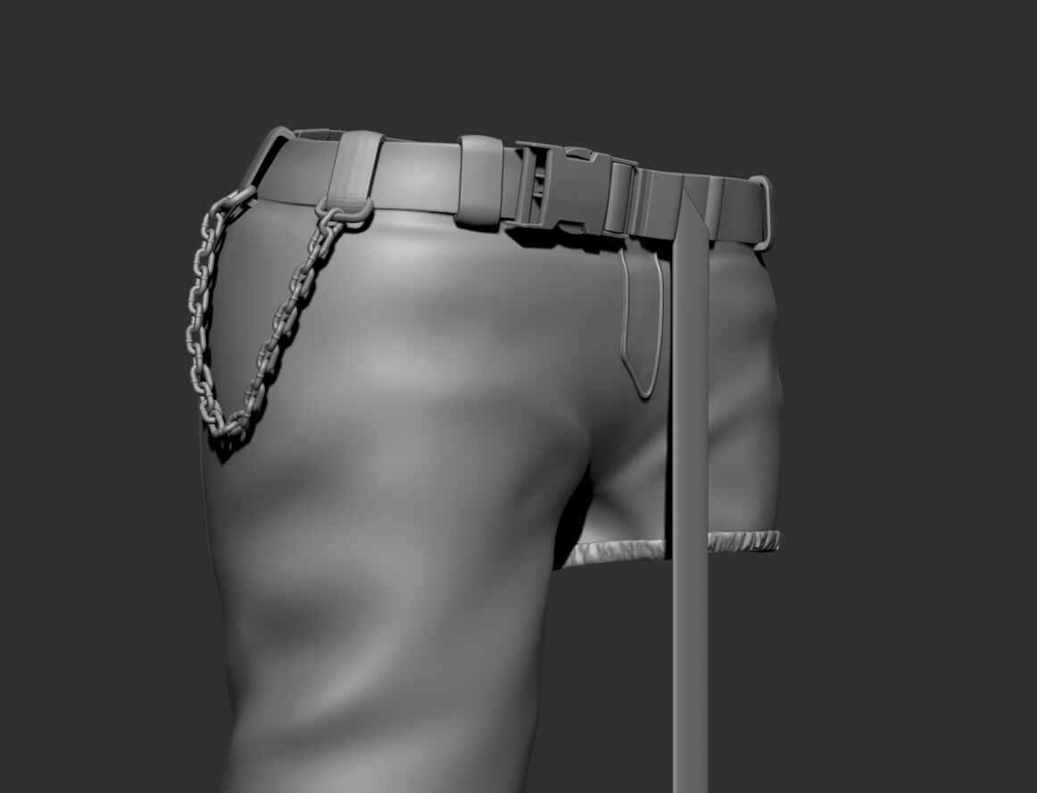 ArtStation - Female Combat Pants | Resources