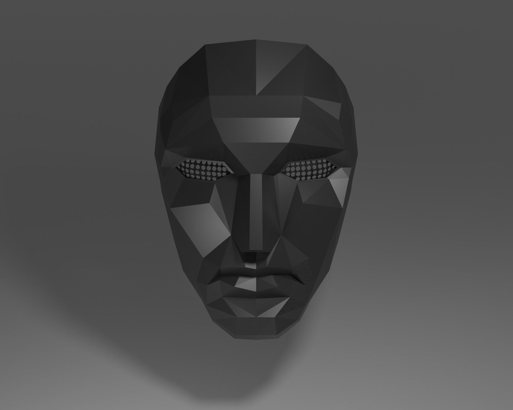 ArtStation - squide game mask - Front Man Mask 3D print model | Resources