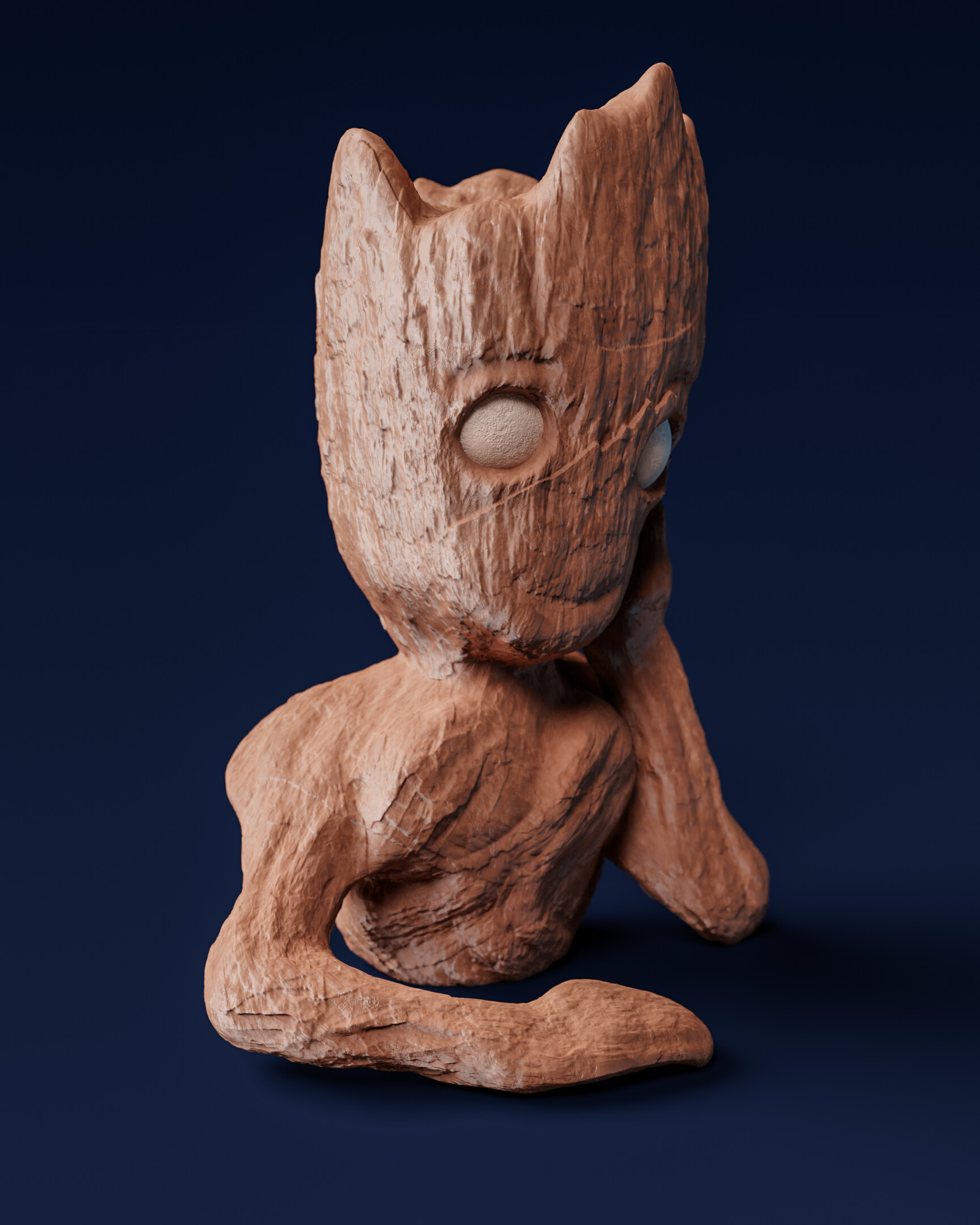 ArtStation - Groot STL file (for 3D printing) | Resources