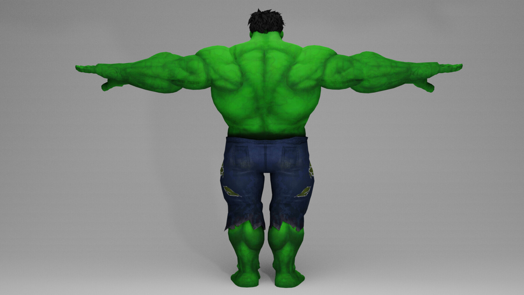 drawing hulk 3d