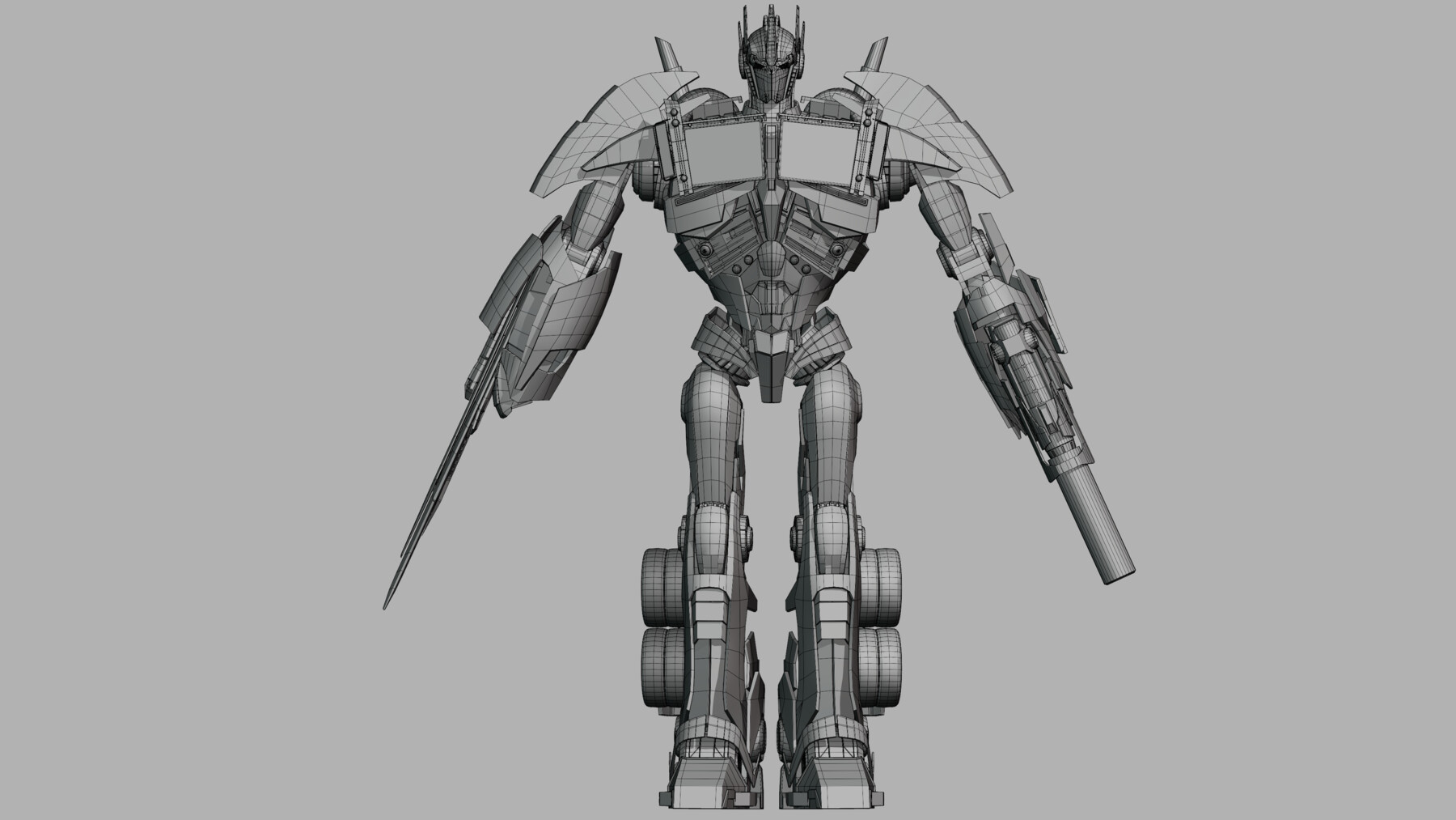 Optimus Prime Transformers Prime Rig - 3D Model by billnguyen1411