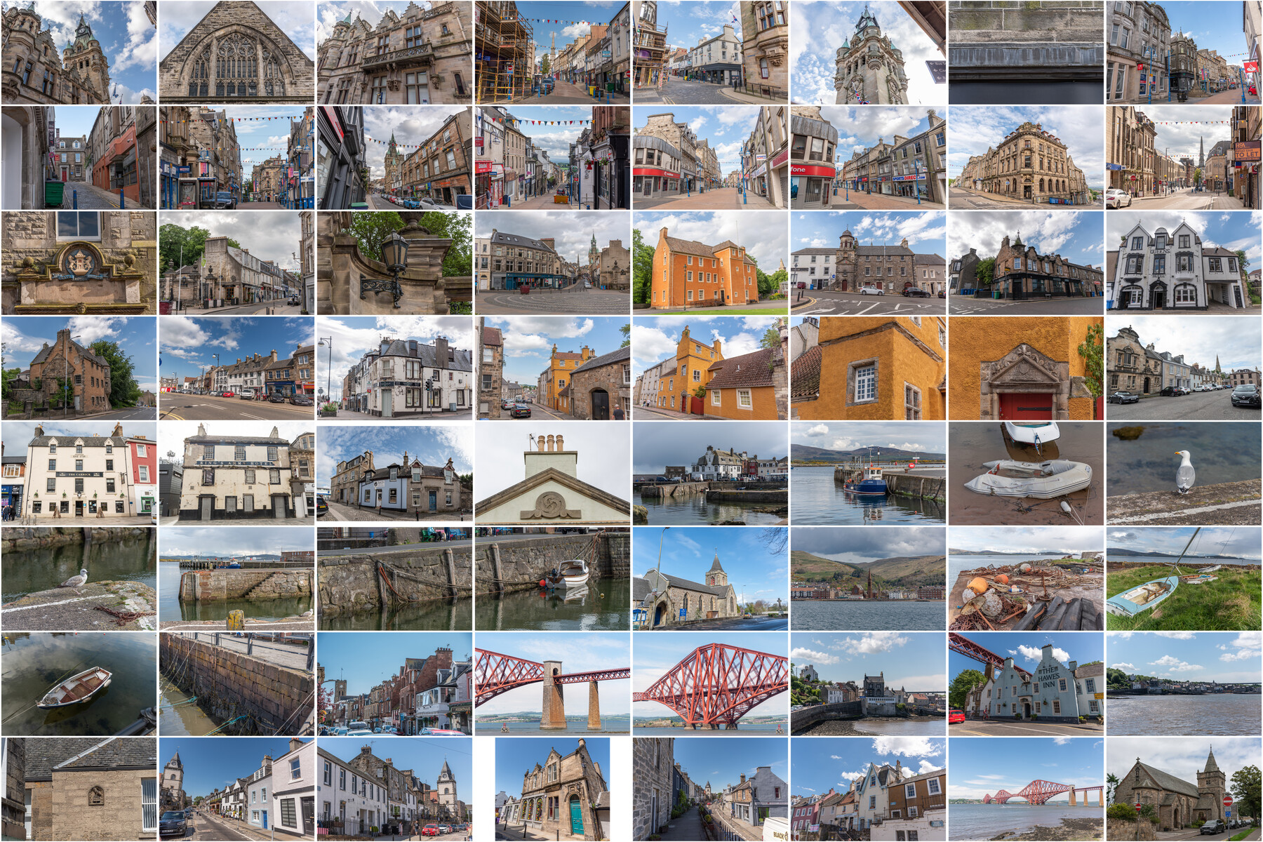 ArtStation Scotland, Scottish Towns and Buildings Photo Pack Resources