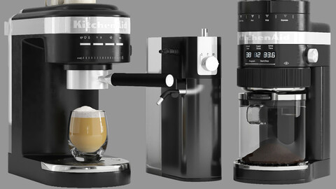 KitchenAid Coffee Collection ( Espresso Machine and Grinder )