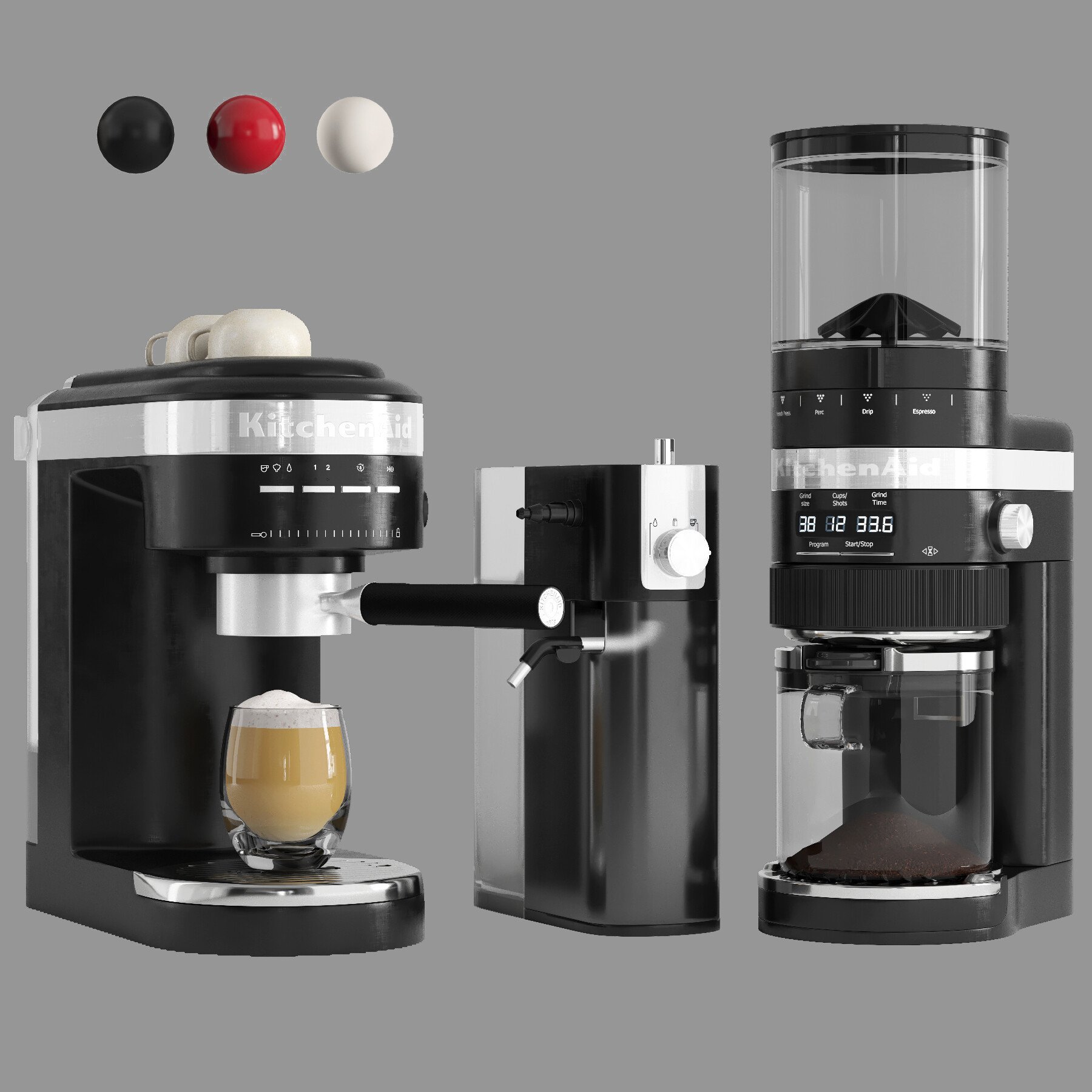 ArtStation - KitchenAid Coffee Collection ( Espresso Machine and