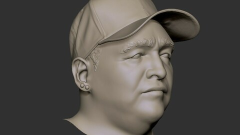 Maradona Bust